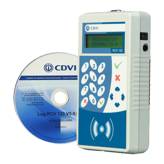 Digicode Cdvi Notice Pdf