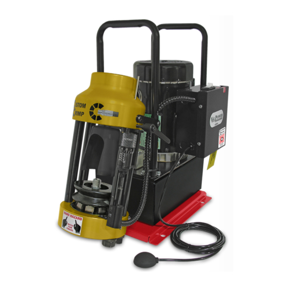 CUSTOM CRIMP D105 SERIES OPERATOR'S MANUAL Pdf Download ManualsLib