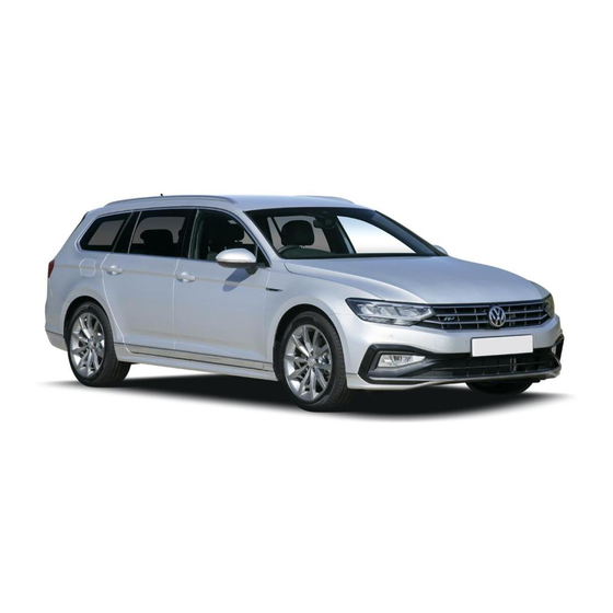 Volkswagen Passat 2020 Owner's Manual