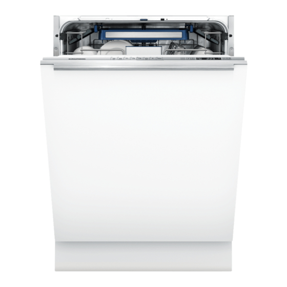 User Manuals: Grundig GHV 41823 Dishwasher Parts