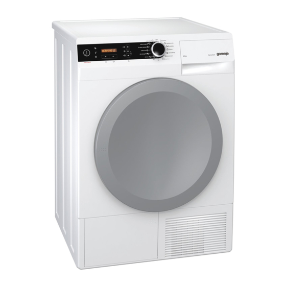 Gorenje D884BH Detailed Instructions