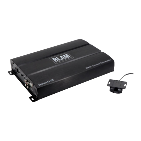 BLAM Express EX 320 Manuals