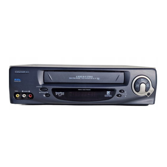 Daewoo DV-K885 Instruction Manual