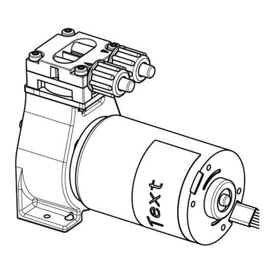 KNF NPK 06 KV DC-B Operating And Installation Instructions