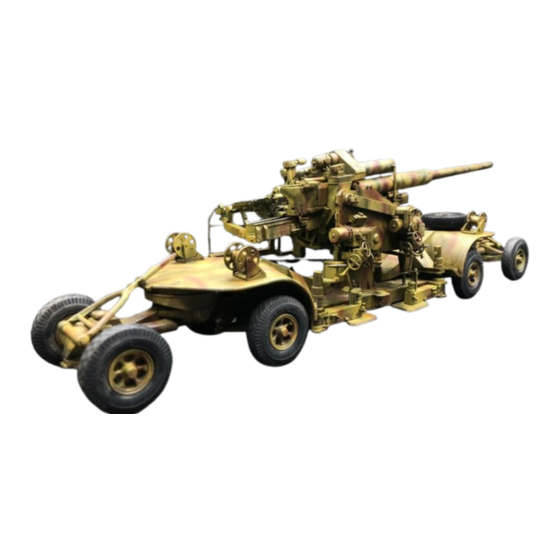 Hobby Boss German 12.8cm FLAK 40 Manuals