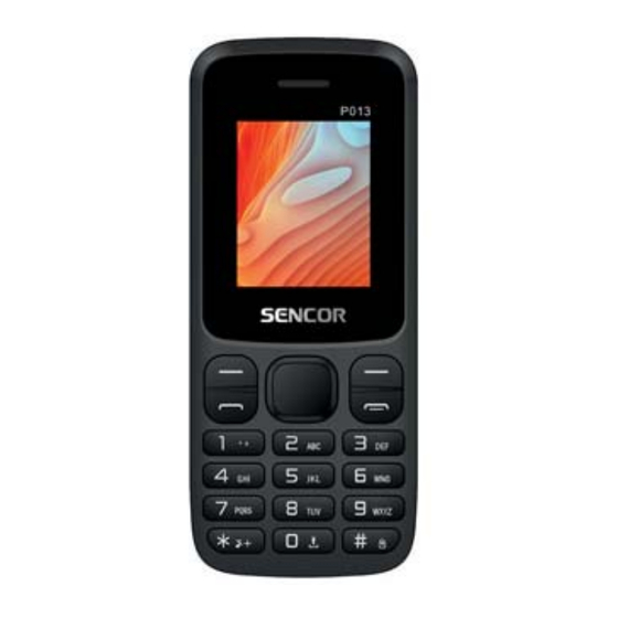 Sencor Element P013 User Manual