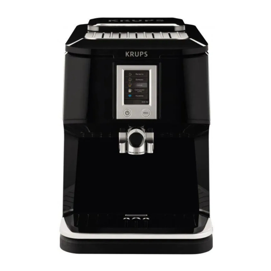 Krups EA85 Series Manual