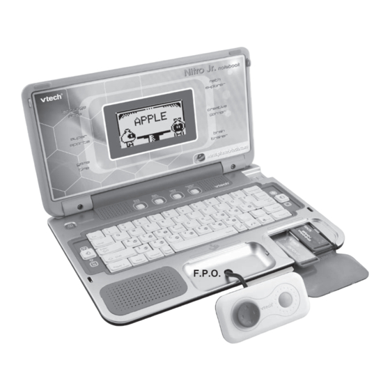 VTech 80-074400 - Nitro Jr. Notebook User Manual