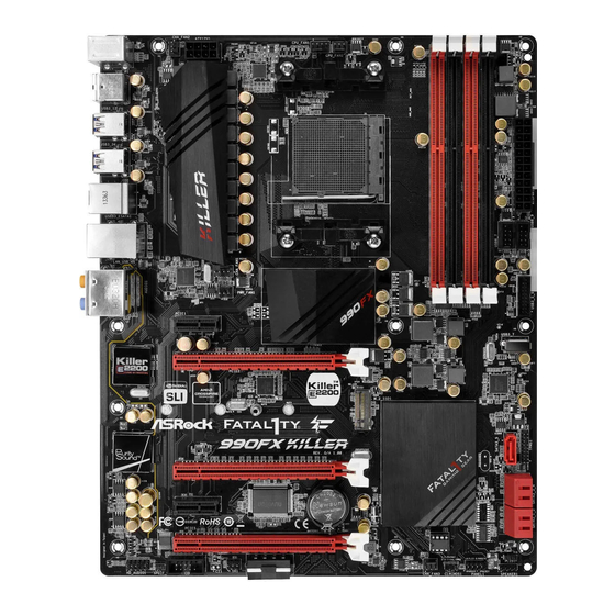 ASROCK Fatal1ty 990FX User Manual