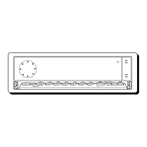JVC KD-LX110R Instructions Manual