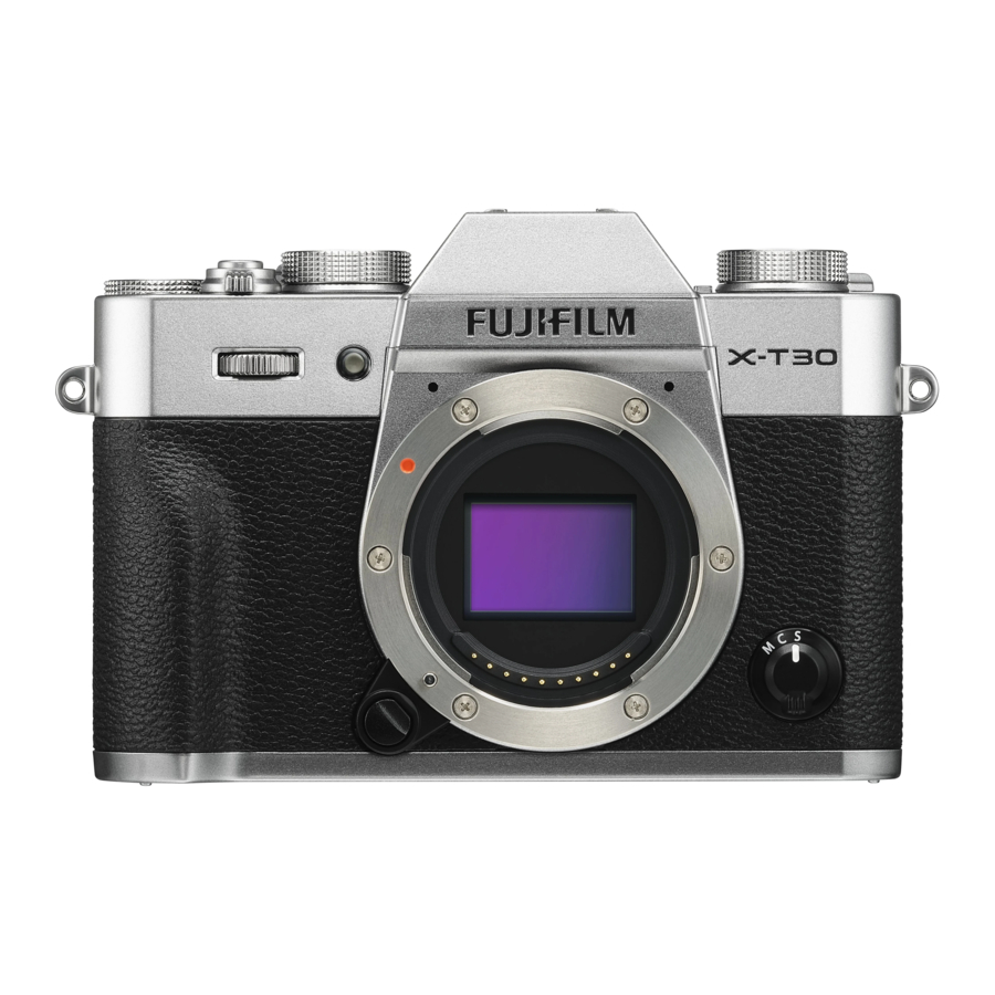 FujiFilm X-T30 Owner's Manual