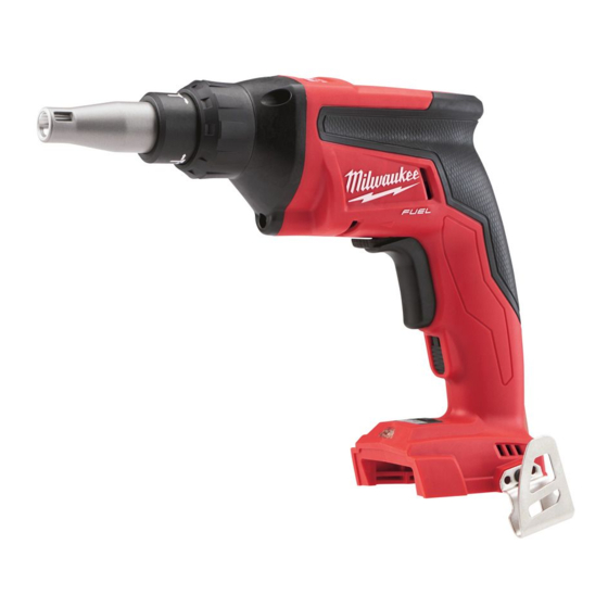 MILWAUKEE M18 FSG ORIGINAL INSTRUCTIONS MANUAL Pdf Download ManualsLib