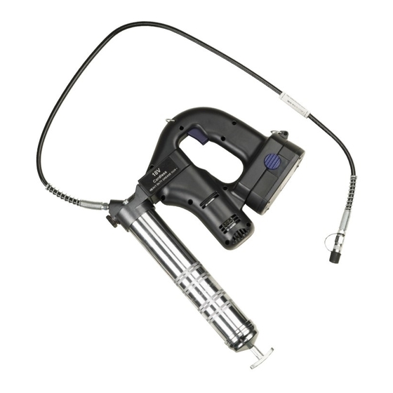 PRESSOL BATTERYOPERATED GREASE GUN OPERATING INSTRUCTIONS MANUAL Pdf Download ManuaLib