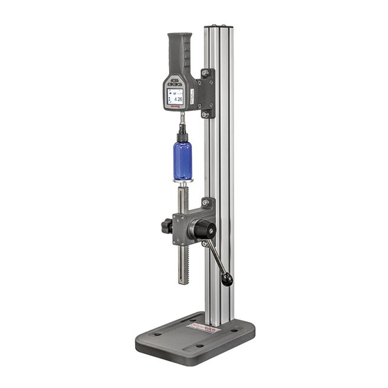 STARRETT MTH-330 QUICK REFERENCE MANUAL Pdf Download | ManualsLib