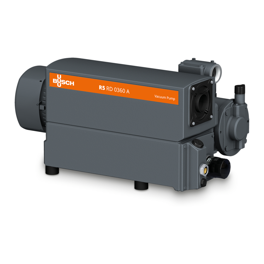 BUSCH R 5 RD 0200 A INSTRUCTION MANUAL Pdf Download ManualsLib