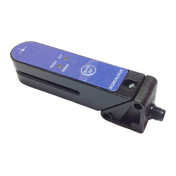 DATASENSOR SR21 SERIES INSTRUCTION MANUAL Pdf Download ManualsLib