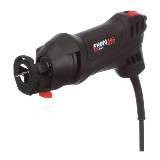 ROTOZIP REVOLUTON SERIES INSTRUCTIONS FOR USE Pdf Download ManualsLib