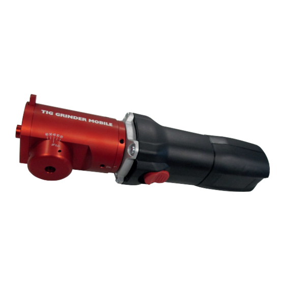 FRONIUS TIG GRINDER MOBILE OPERATING INSTRUCTIONS MANUAL Pdf Download