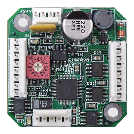 Motion EZ Start EZServo EZSV17 Quick Manual