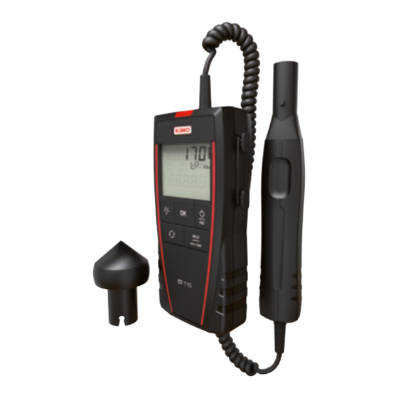 sauermann AQ 110 Quick Start Manual