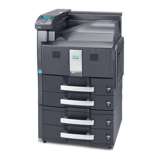 Kyocera ECOSYS FS-C8500DN Laser Printer Manuals