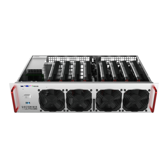 OCTOMINER X8ULTRA Troubleshooting Manual