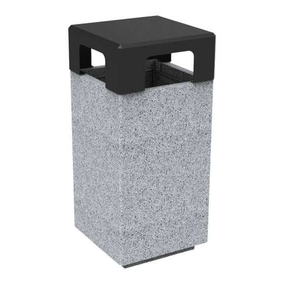 BENITO Urban Kube PA672S Anchoring Instructions