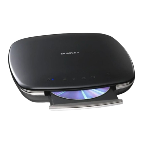Samsung DVD-FP580 Manual