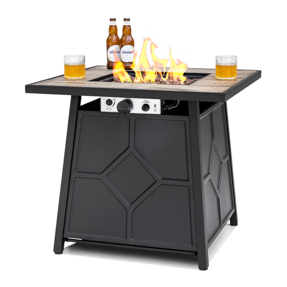 User Manuals: Nuu Garden AF014-JN Fire Pit Table