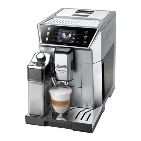 DeLonghi PRIMADONNA CLASS EVO ECAM550.65 Service Manual
