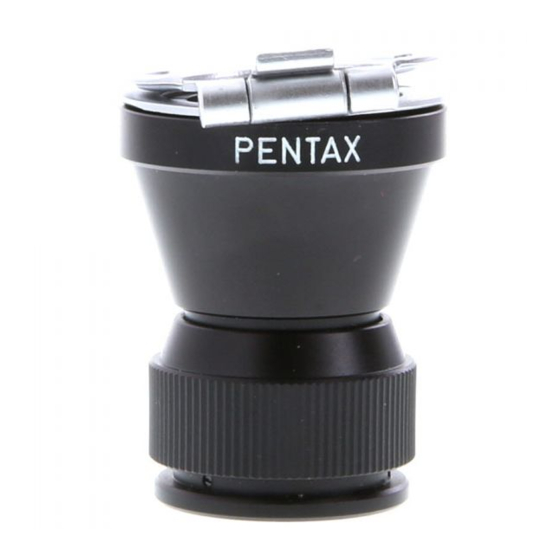 Pentax 67 Magnifier Operating Manual