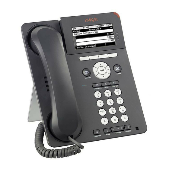 Avaya IP Office H.323 Telephone Installation Manual