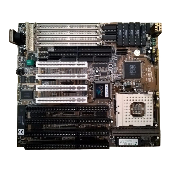 SOYO 80486 User Manual