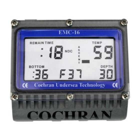 Cochran EMC-16 Owner's Manual