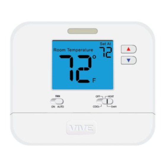 Vive Comfort TP-N-701 Installation Manual
