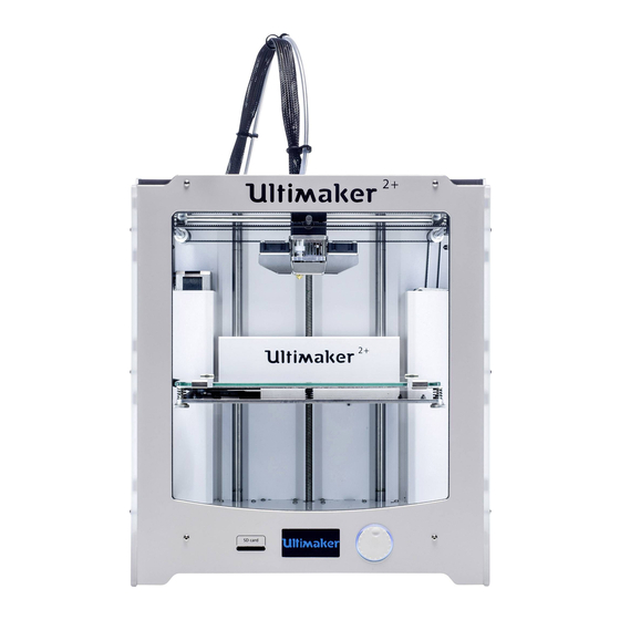 Ultimaker 2+ Installation And User Manual