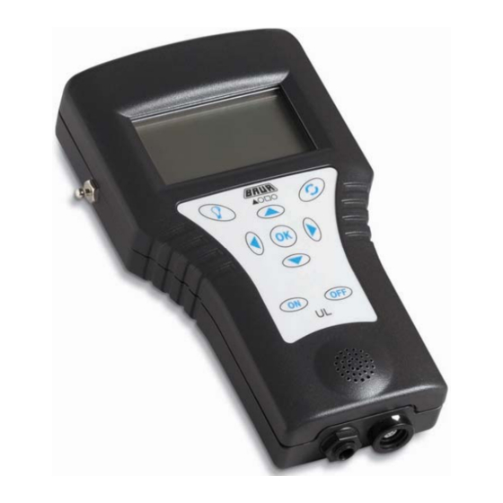 Baur TG 600 User Manual