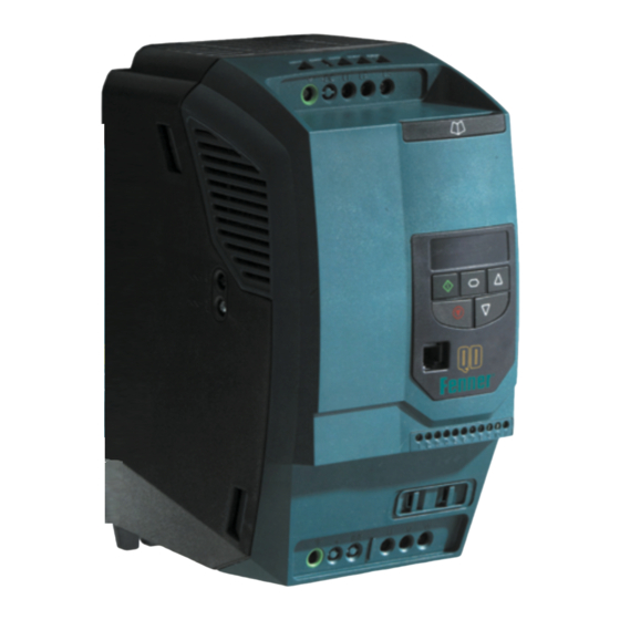 Fenner QD:E Series Frequency Inverter Manuals