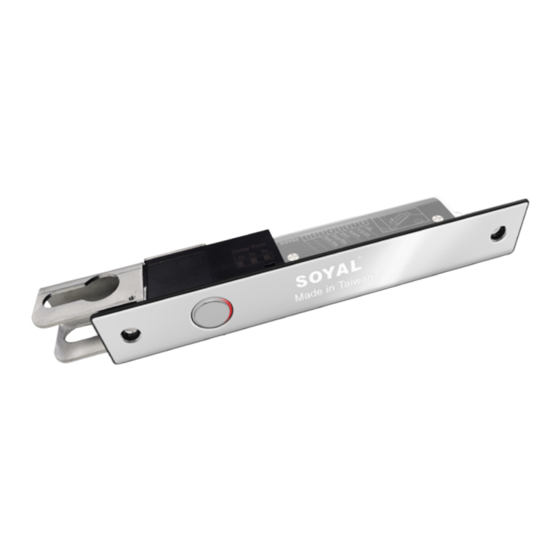 Soyal AR-1207A-29-F Manual