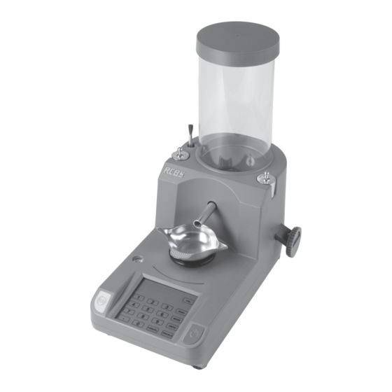 RCBS CHARGEMASTER LITE Product Instructions