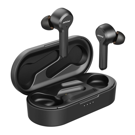 Mpow bluetooth earbuds online manual