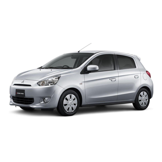 Mitsubishi MOTORS Mirage 2012 Owner's Manual