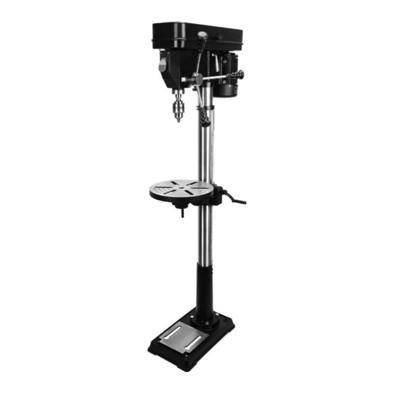 POWERFIST 16-SPEED FLOOR MOUNT DRILL PRESS USER MANUAL Pdf Download ...