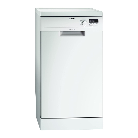 AEG FAVORIT 55420 W0P USER MANUAL Pdf Download ManualsLib