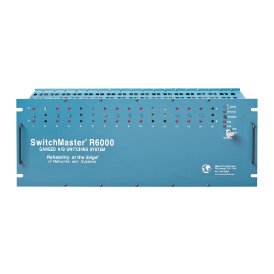 Market Central SecurePower R6000 Series Manual