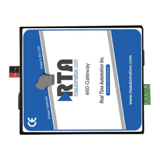 RTA 460MRSPBS-N70PB Product User Manual