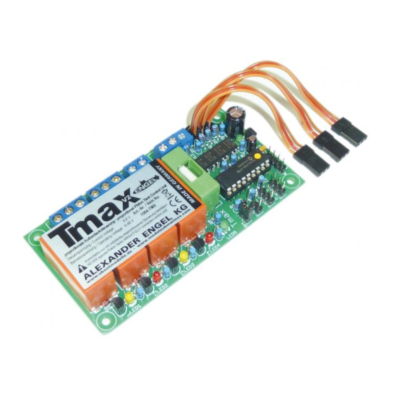 ALEXANDER ENGEL TMAX V2 Installation & Operation Manual