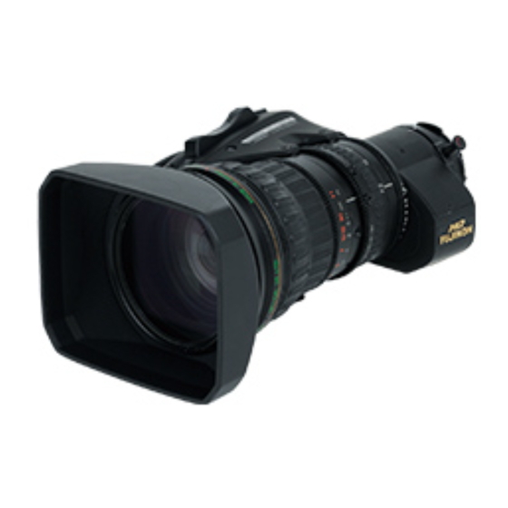FujiFilm FUJINON ZS17x5.5BERM-M7 Operation Manual
