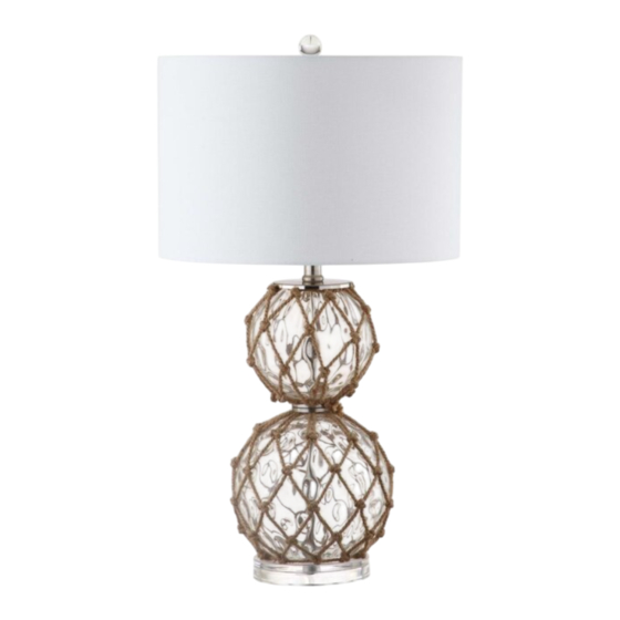 Safavieh Lighting TBL4049A Manual