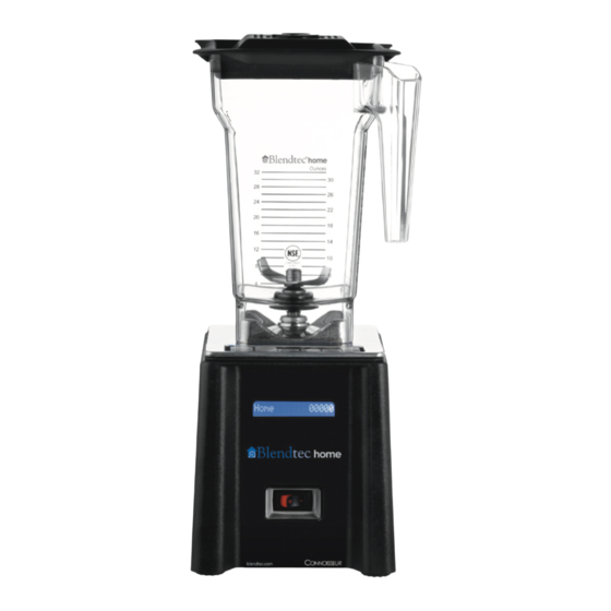 BLENDTEC PROFESSIONAL SERIES OWNER'S MANUAL Pdf Download | ManualsLib